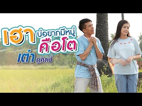 เฮาบ่อยากมีหมู่คือโต - เต๋า ภูศิลป์【LYRIC VIDEO】