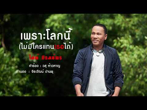 เพราะโลกนี้ไม่มีใครแทนเธอได้ - ไมค์ ภิรมย์พร【LYRIC VIDEO】