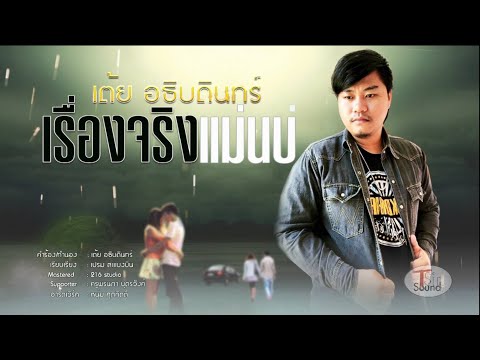 เรื่องจริงแม่นบ่ - เต้ย อธิบดินทร์【OFFICIAL AUDIO】